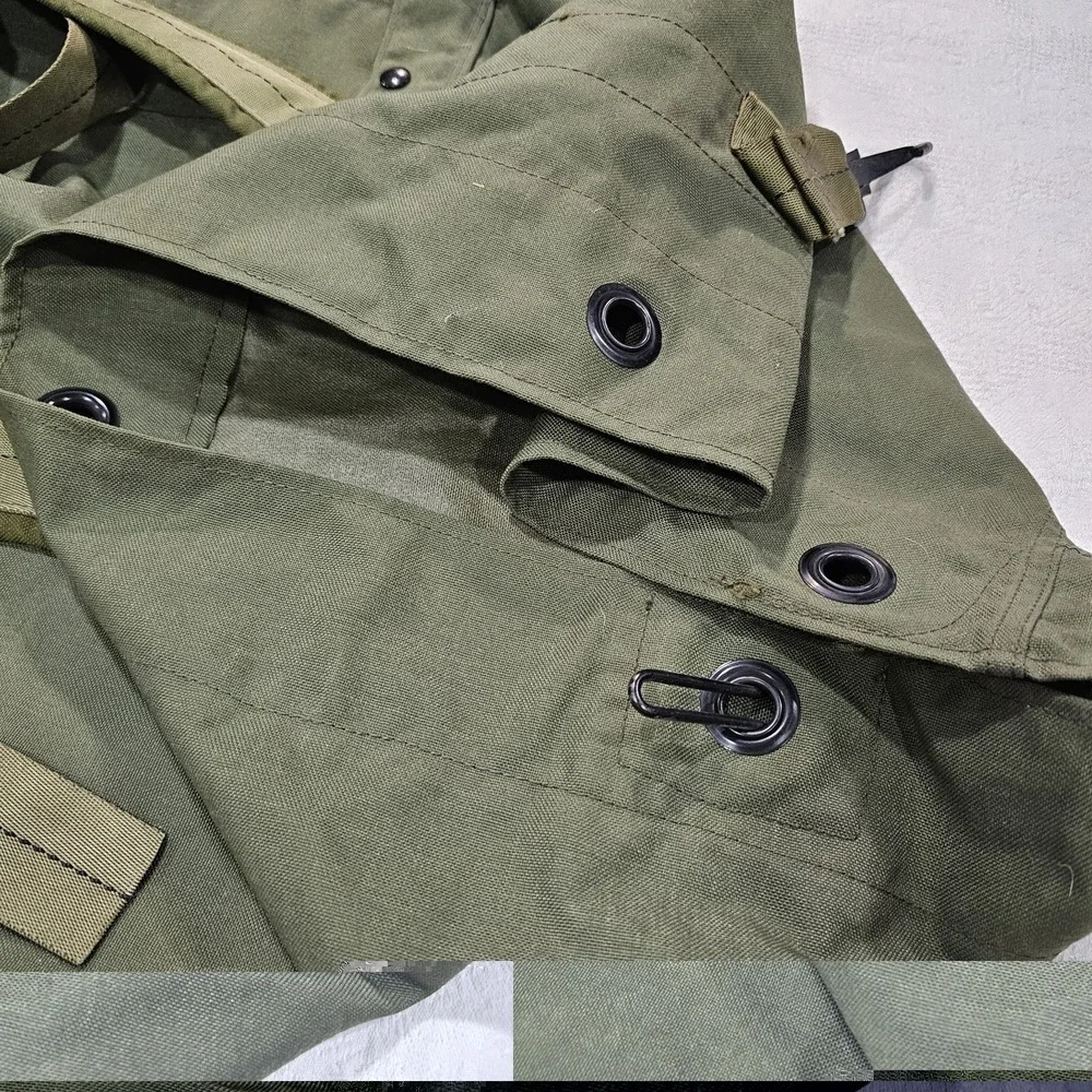 USGI Military Duffel Bag Nylon Type II Faison Mfg 1986 NSN 8465-01-117-8699